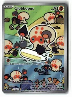 Clobbopus ⭐ 207/191 Holo Illustration Rare Surging Sparks 2024 Pokemon NM - Image 1