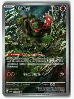 Okidogi ⭐ 074/064 Holo Illustration Rare Shrouded Fable 2024 Pokemon NM - Image 1