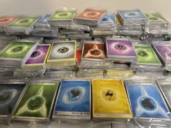 Huge Lot Of 80 Sealed Pokemon Energy Packs. TCG Various Sets, New Sealed 14.5lbs - Image 3