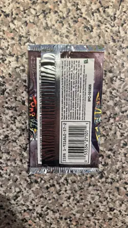 Factory Sealed Yu-Gi-Oh! Metal Raiders Booster Pack 1st Edition - Unweighted - Image 2