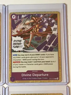 Divine Departure OP13-076 Event 4 Card Play Set Lot One Piece - Image 3