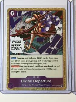 Divine Departure OP13-076 Event 4 Card Play Set Lot One Piece - Image 4