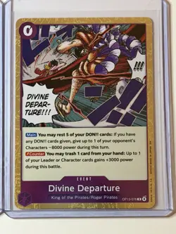 Divine Departure OP13-076 Event 4 Card Play Set Lot One Piece - Image 5