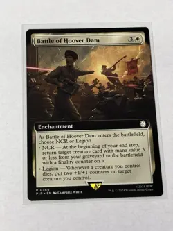 Battle of Hoover Dam Extended Art Universes Beyond: Fallout #364 - Image 1