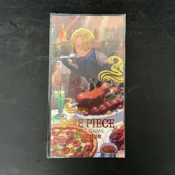 One Piece Card Chinese 2026 New Year Red Packet Sanji Promo SEALED US Seller - Image 2