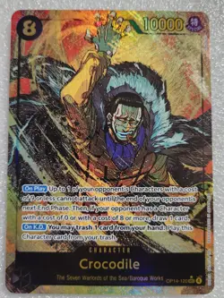 Crocodile OP14-120 Alt Art SEC One Piece TCG English The Azure Sea's Seven NM/M - Image 1