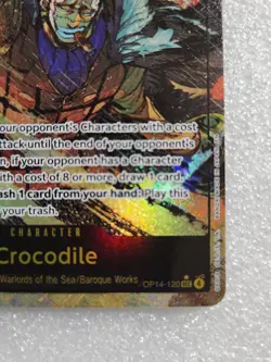 Crocodile OP14-120 Alt Art SEC One Piece TCG English The Azure Sea's Seven NM/M - Image 5