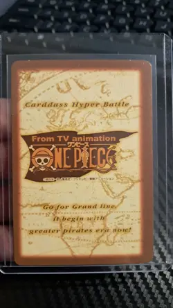 BANDAI One Piece Hyper Battle NAMI SCARCE C296 EARLY CARD VINTAGE LUFFY CREW - Image 2