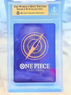 2022 One Piece THOUSAND SUNNY SUPER PRE RELEASE BGS 9.5 GEM ST01-017 STRAW HAT - Image 2