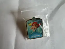 Disney Lorcana Promo Pin Floodborn Ariel - Image 1