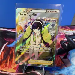 Elesa’s Sparkle ✨ Crown Zenith 147/159 Full Art Ultra Rare Pokemon TCG Card MINT - Image 1
