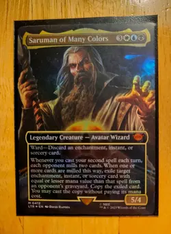 Magic The Gathering- 100 Card Saruman of Many Colors Commander deck - Image 1