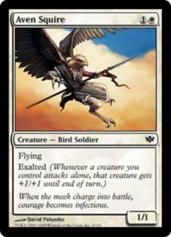 Aven Squire - Foil NM, English MTG Conflux - Image 1