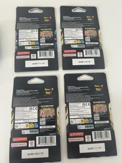 Dragon Ball Super Card Game Fusion World FB09 Dual Evolution Booster Packs x4 - Image 2