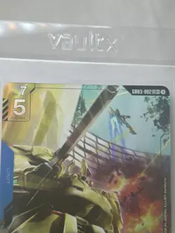 The-O GD03-002 LR+ Alt Art Steel Requiem Gundam TCG Card Game CCG English NM - Image 5