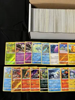 600+ Pokemon Card Bulk Lot: Sun & Moon Holo/Reverse Holo And Non Holo Rares - Image 2