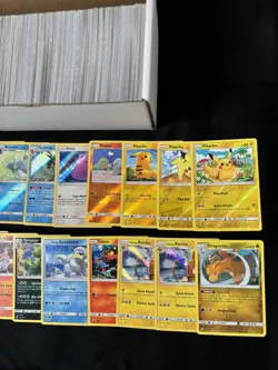 600+ Pokemon Card Bulk Lot: Sun & Moon Holo/Reverse Holo And Non Holo Rares - Image 3