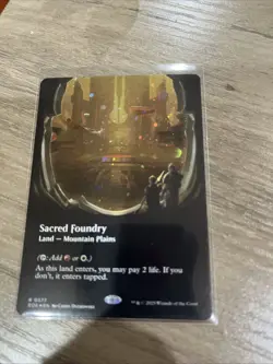 Sacred Foundry (Borderless) (Galaxy Foil) Edge of Eternities Foil - Image 1