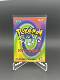 Charmeleon E5 Of 12 Topps Blue Label Non Holo Pokemon Card Sku850 - Image 2