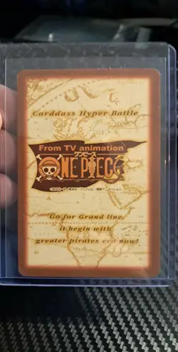 BANDAI One Piece Hyper Battle C288 MONKEY D LUFFY GOLD STAMPED SCARCE EARLY CARD - Image 2