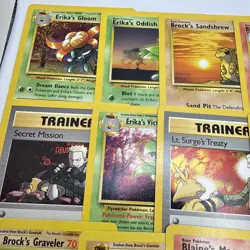 Pokemon Card Collection GYM HEROES LOT +++ WOTC - Image 2