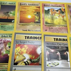 Pokemon Card Collection GYM HEROES LOT +++ WOTC - Image 3