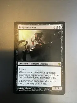 MTG - Sangromancer - Mirrodin Besieged - LP MAGIC CARD - Image 1
