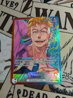 Marco OP08-002 Leader ALT ART (Parallel) - One Piece Card Game Two Legends OP08 - Image 1