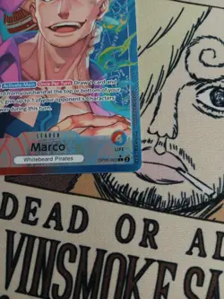 Marco OP08-002 Leader ALT ART (Parallel) - One Piece Card Game Two Legends OP08 - Image 3