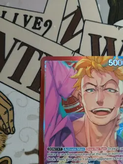 Marco OP08-002 Leader ALT ART (Parallel) - One Piece Card Game Two Legends OP08 - Image 5