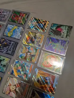 Pokemon TCG Foil Card Lot 50 Cards English Illustration/Double Rare and Trainers - Image 4