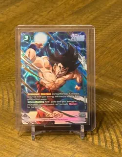 Son Goku FB08-055 (Alternate Art) Saiyan's Pride Dragon Ball English Card Fusion - Image 1