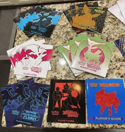 LOT, 30 Pokemon TCG ETB Player's Guides, 6 Posters, 4 Jumbo Cards, 2 Coins, 151 - Image 2