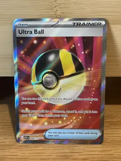Ultra Ball 264/217 Ultra Rare Ascended Heroes Pokemon TCG Card NM Pack Fresh - Image 1