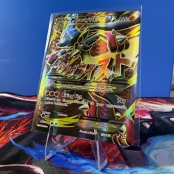 Pokemon TCG M Lucario EX 55a/111 Furious Fists Holo Full Art Ultra Rare Card - Image 4