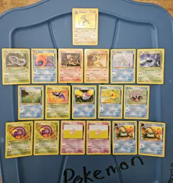 1999 Italian - MP Holo Kabutops -& Near Mint 17 Cards (6 Uncommon)- Pokemon TCG - Image 1