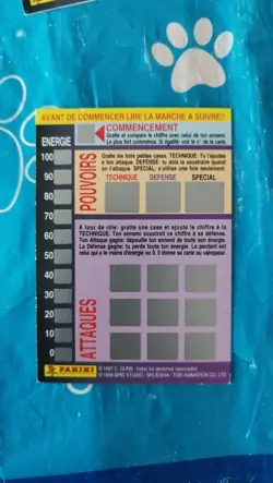 Carte Dragon Ball Z Fighting Cards Non Grattee n° 32 Dbz Panini Trunks - Image 2