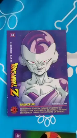 Carte Dragon Ball Z Fighting Cards n° 44 Dbz Panini Freezer Frieza Freeza - Image 1