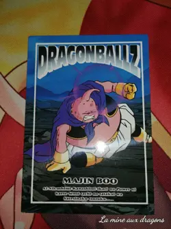 Carte Dragon Ball Z Trading Collection Memorial Photo 91 card rare 1995 Buu - Image 1