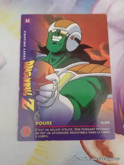 Carte Dragon Ball Z Fighting Cards Non Grattee n° 85 Dbz Panini Dore Doore - Image 1