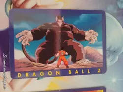 Carte Dragon Ball Z Serie Part 1 n° 91 card DBZ Bleu Panini Goku Oozaru Gohan - Image 1