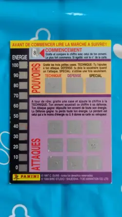 Carte Dragon Ball Z Fighting Cards Non Grattee n 47 Dbz Panini Android Cyborg 15 - Image 2