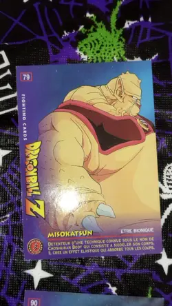 Carte Dragon Ball Z Fighting Cards n° 79 Dbz Panini Misokattsun Misokatsun - Image 1