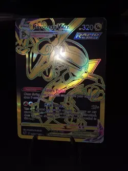 Rayquaza VMAX TG29/TG30 Sword & Shield Silver Tempest Custom Holo Display Card - Image 3