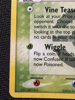 Pokemon Tangela EX FireRed & LeafGreen 30/112 Reverse Holo Pokeball LP+ NM Card - Image 5