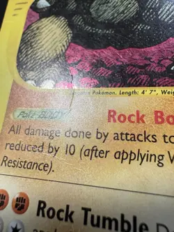 Pokemon TCG Golem Expedition 14/165 Holo E Reader Series 2002 WOTC HP Dmg Card - Image 5