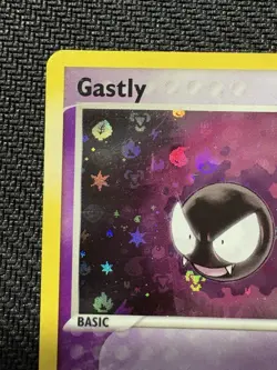 Pokemon TCG Gastly EX FireRed & LeafGreen 63/112 Reverse Holo 2004 MP Card - Image 2