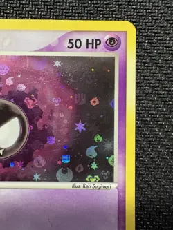 Pokemon TCG Gastly EX FireRed & LeafGreen 63/112 Reverse Holo 2004 MP Card - Image 3