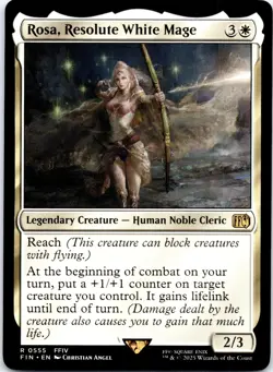 Rosa, Resolute White Mage R FINAL FANTASY 555 LP - Image 1