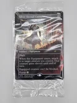 Silver Shroud Costume | MTG Secret Lair x Fallout #0915 Foil Promo SEALED - Image 1